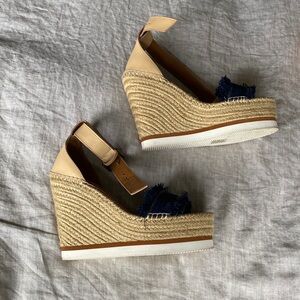 See by chloe denim espadrilles